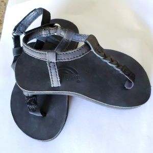 Toddler Rainbow Sandals T-Street black